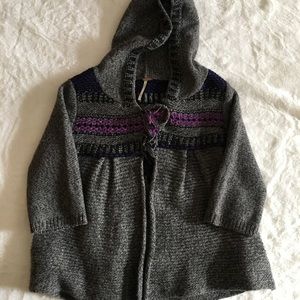 ✨1hr sale✨free people hooded sweater